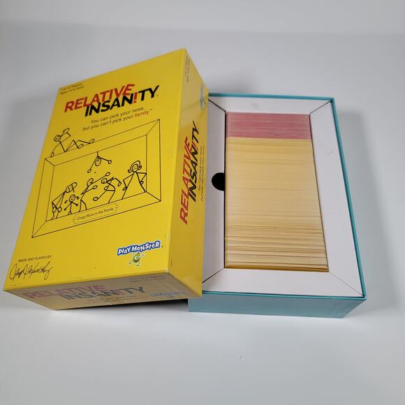 Relative Insanity Party Game Play Monster Created by Jeff Foxworthy - Picture 2 of 2